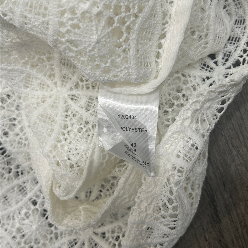New House of Harlow 1960 Lace Button Front Blouse Top - Picture 4 of 7